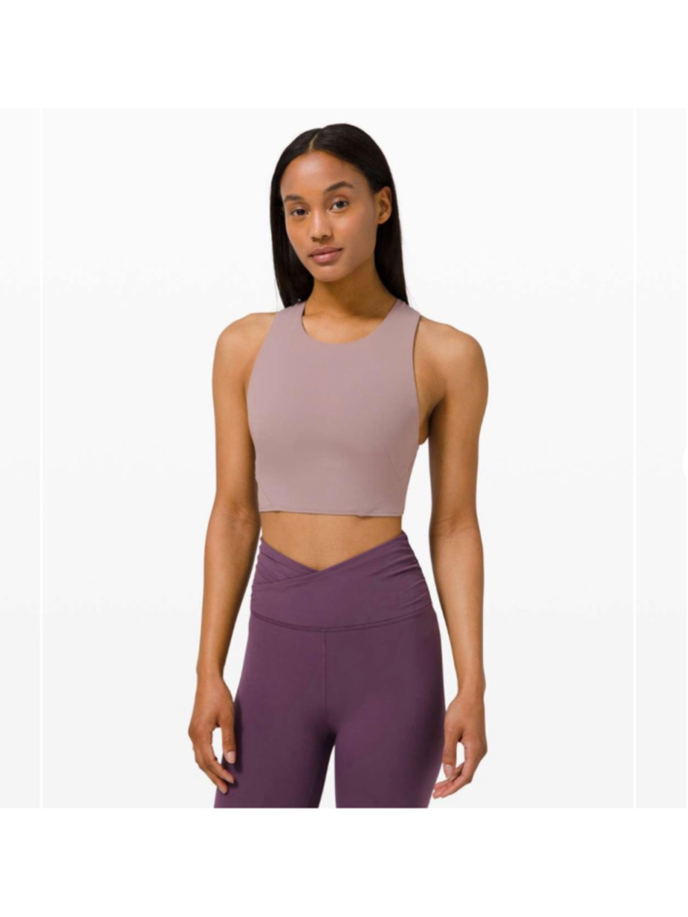 Lululemon Forward Fold Bra Tank *Light Support 4 Long Line Workout